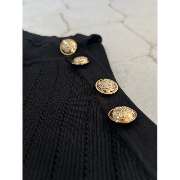 DAIMARAN Paris Women's Matching Set 2 Pieces Tank Top + Short Ruffle Black S - Picture 9 of 11